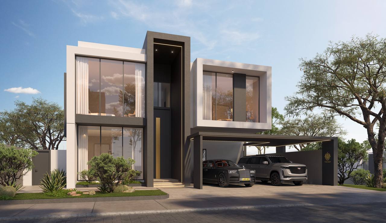 TRUMP International Golf Club Oman and personal golf cart