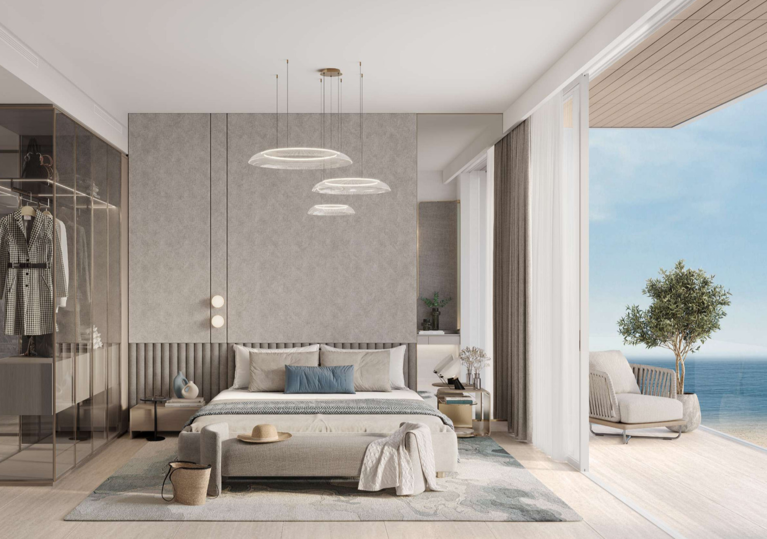 Studios and apartments with one, two and three bedrooms