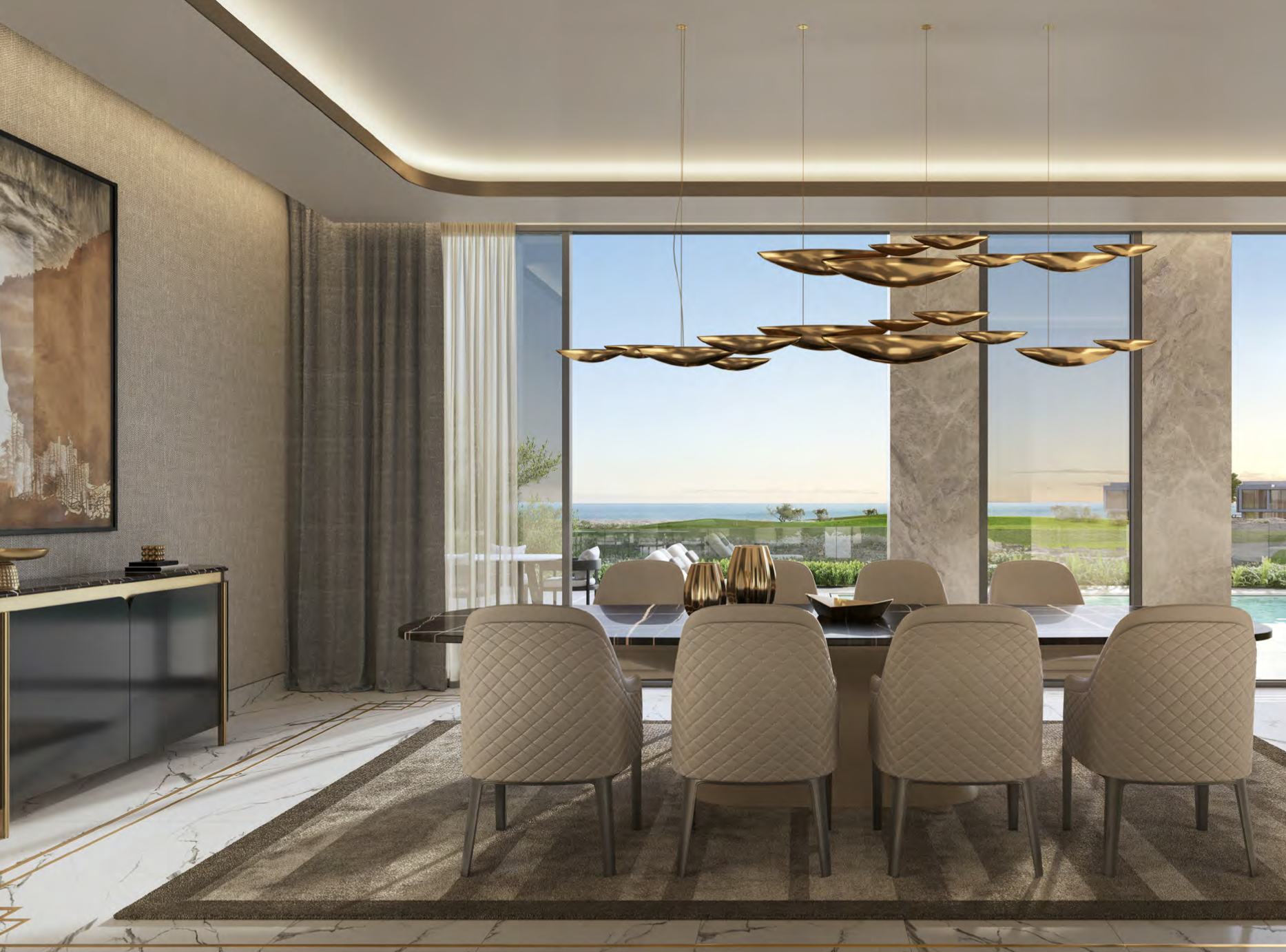 Architecture of Trump Golf Villas