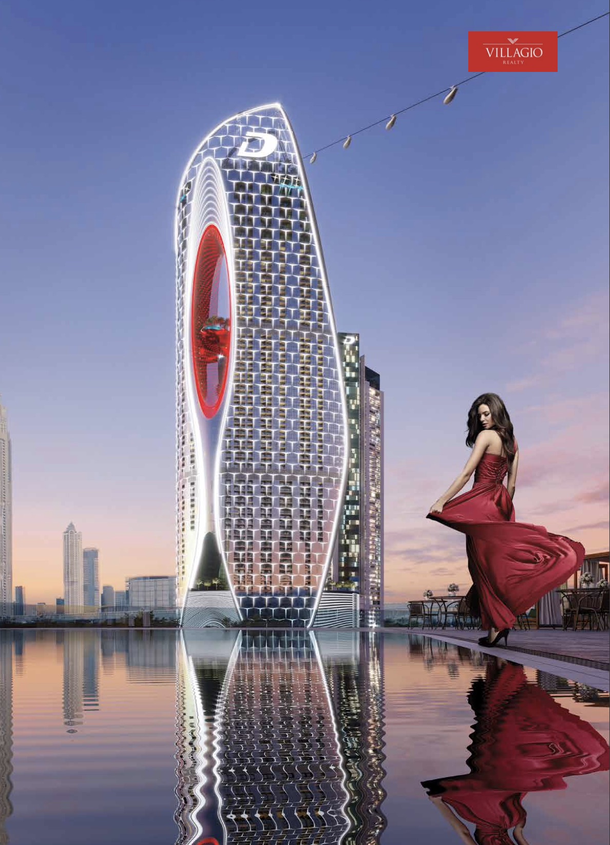 SAFA TWO by DAMAC — general view of the tower